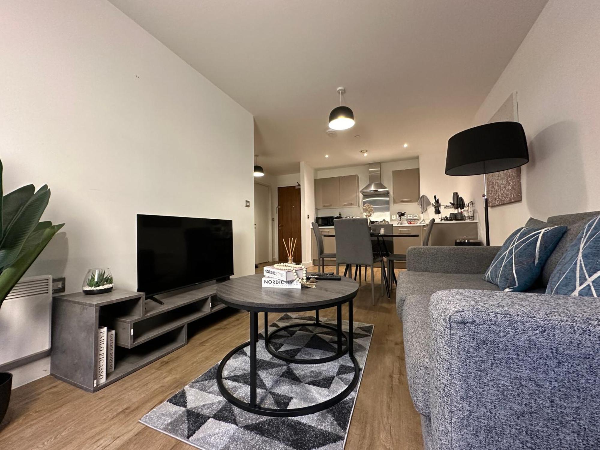 Cozy City Centre Apartment With Free Parking And Free Gym 버밍엄 외부 사진